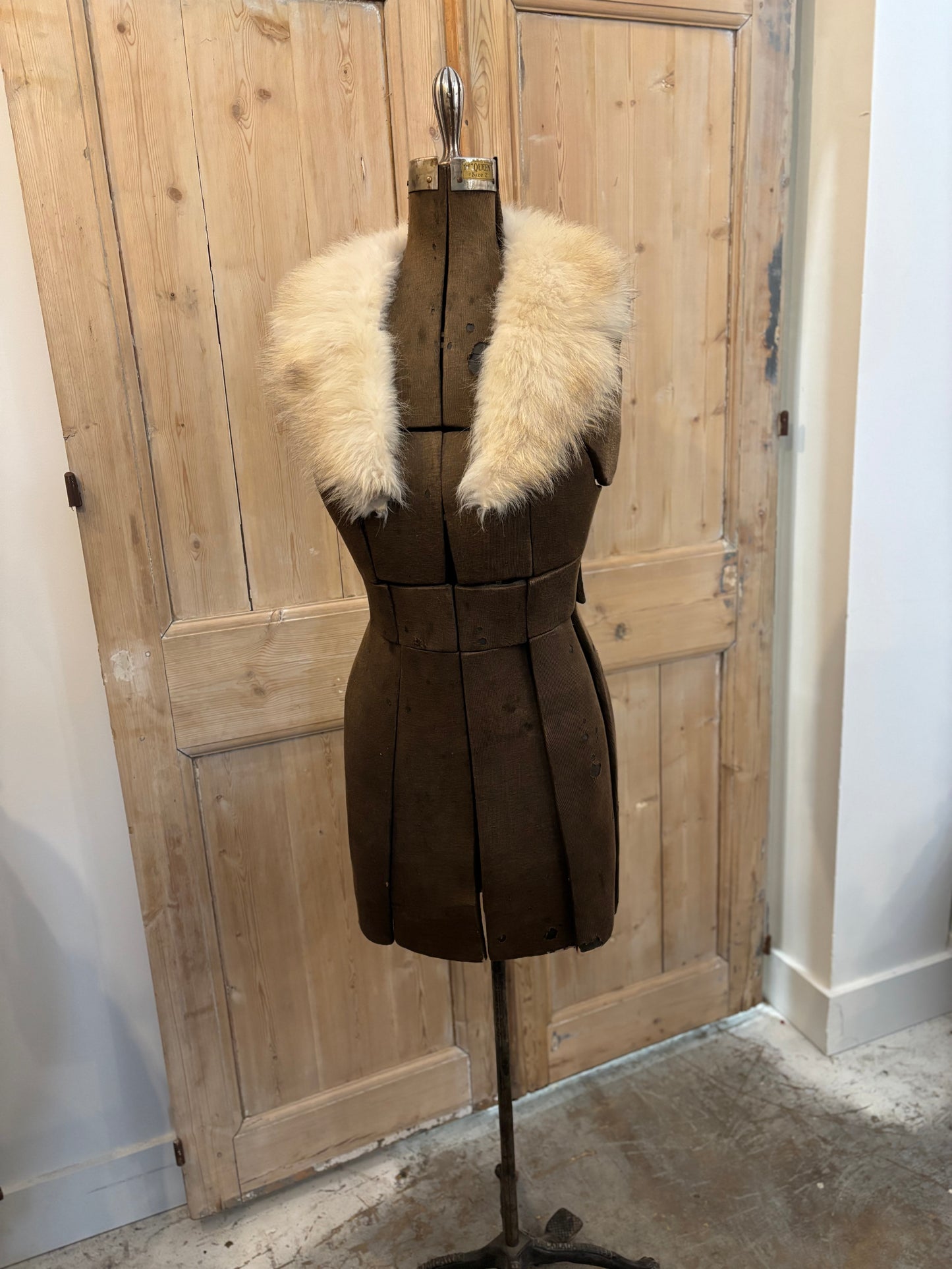 Fur Collar White