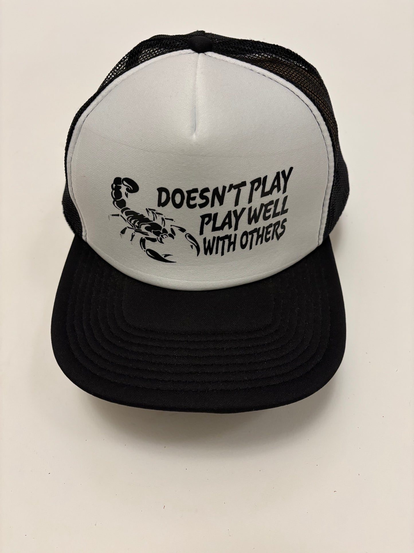 Trucker Hat "Doesn't play well with others"