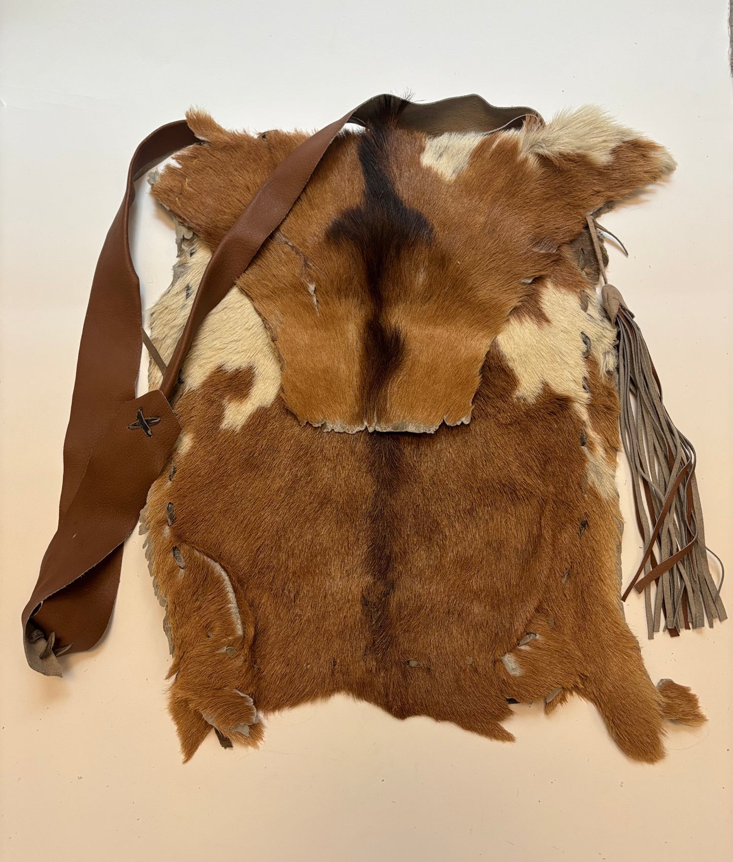 Hair-on-hide Oversize Bag