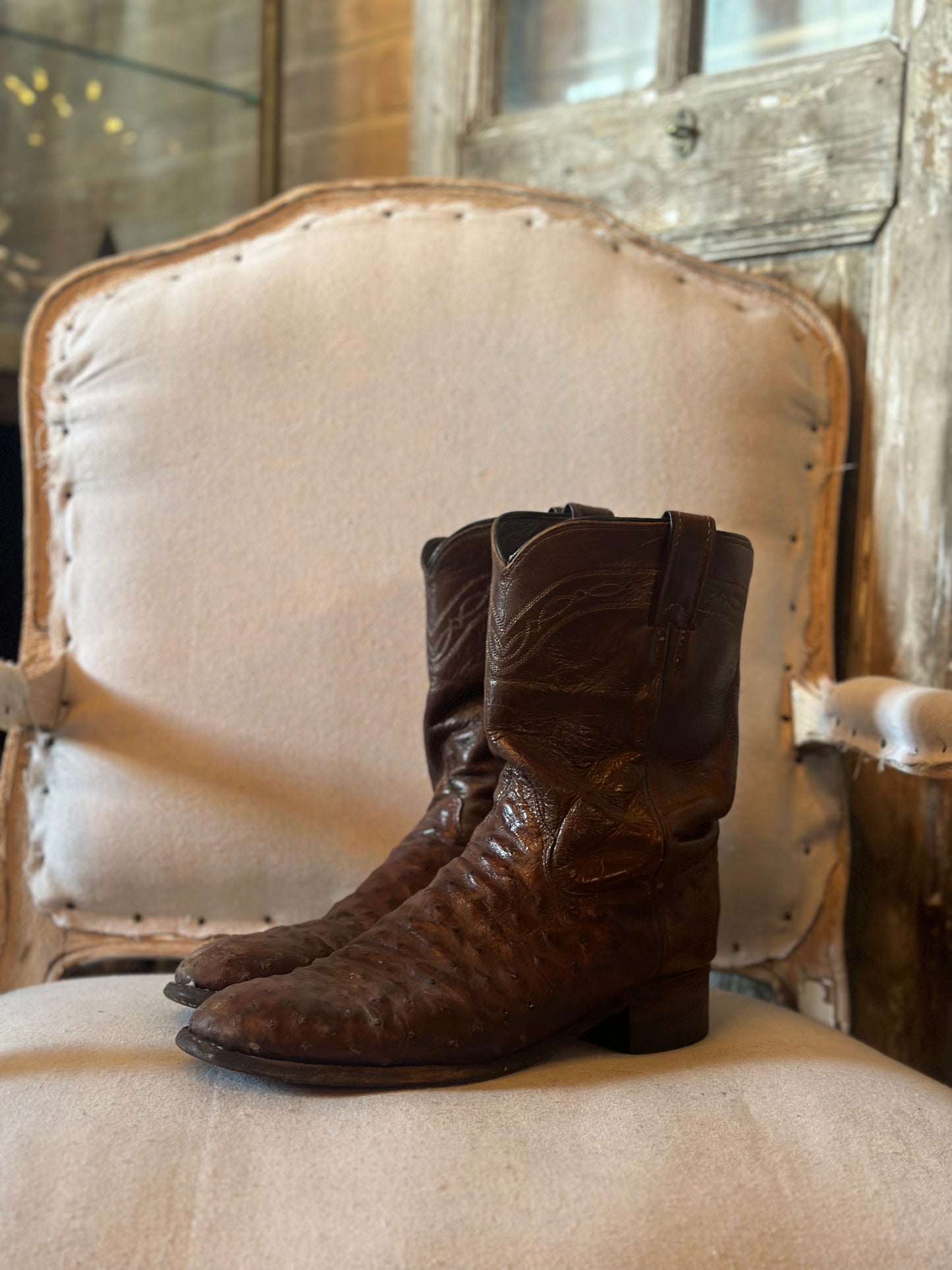 JUSTIN BROWN OSTRICH M10.5