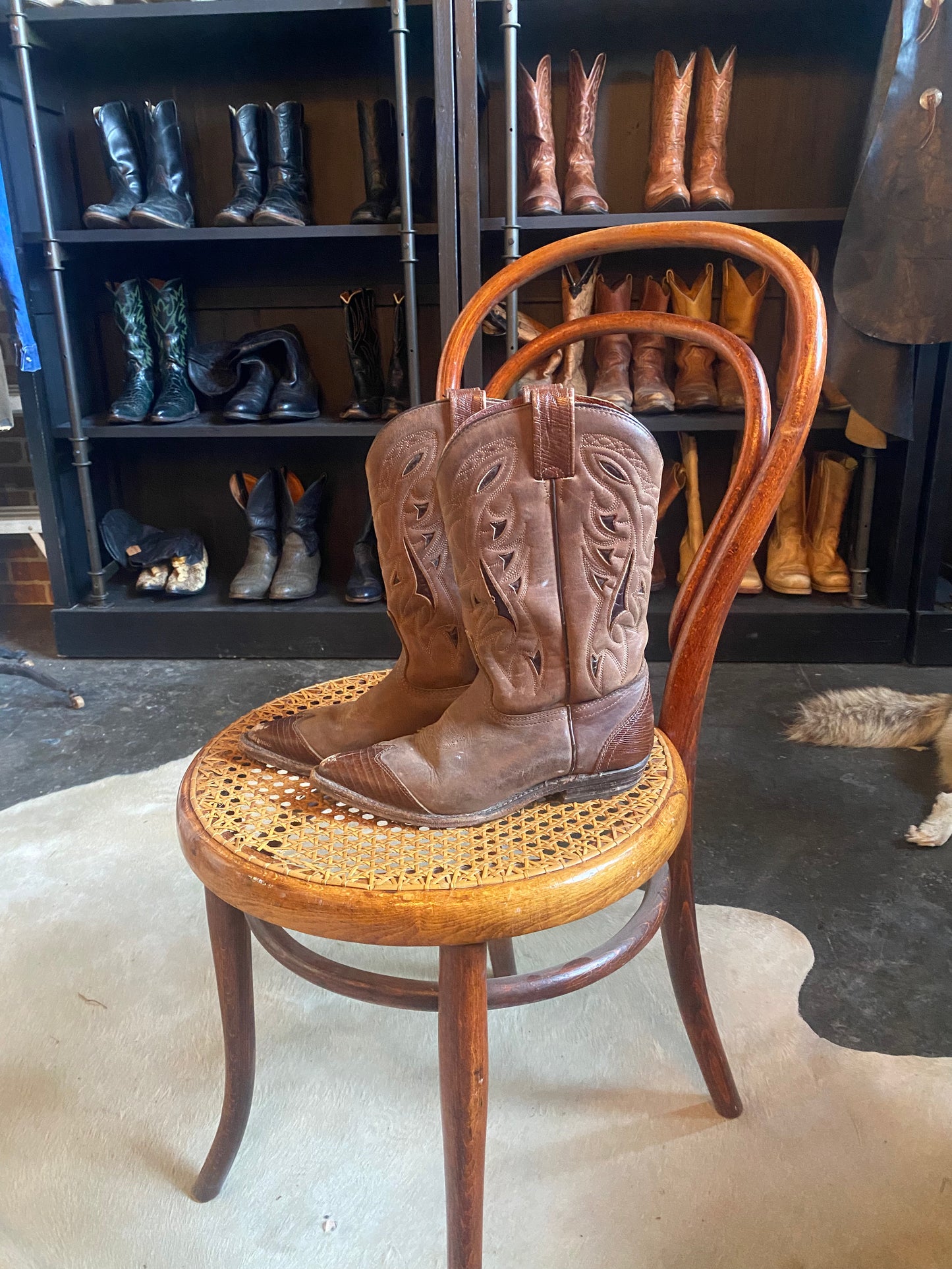 DARK BROWN NN COWBOY BOOTS