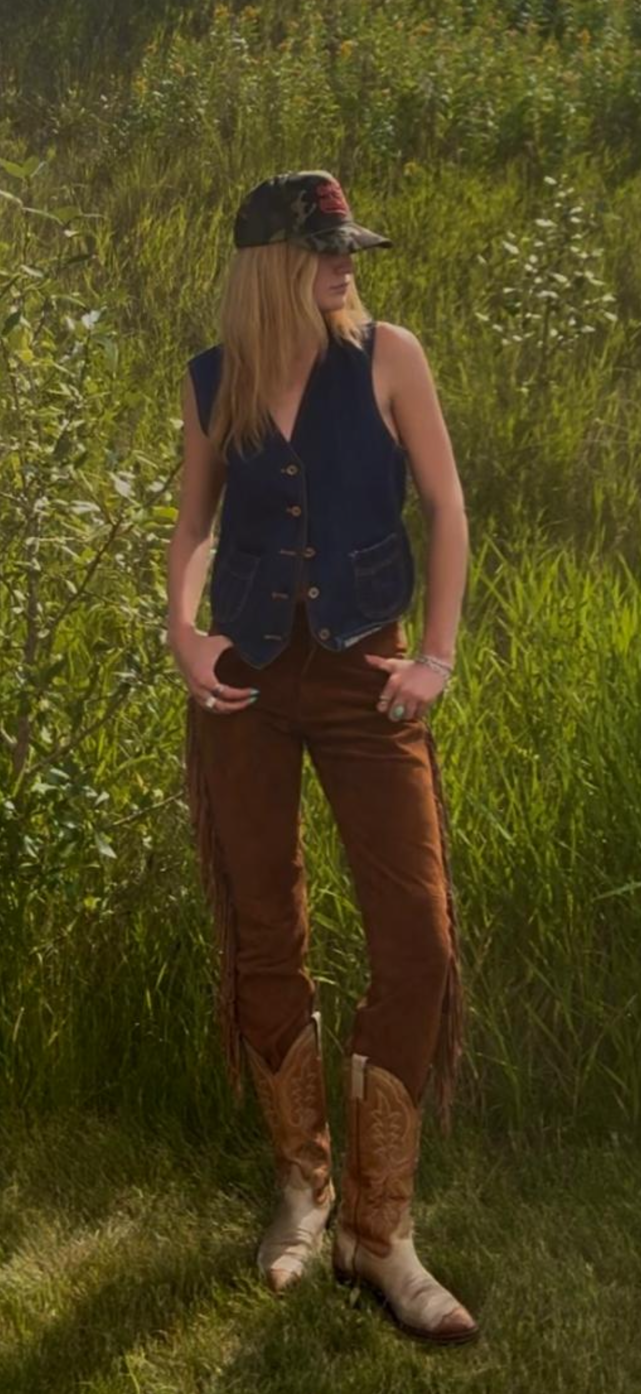 Denim Workwear Vest