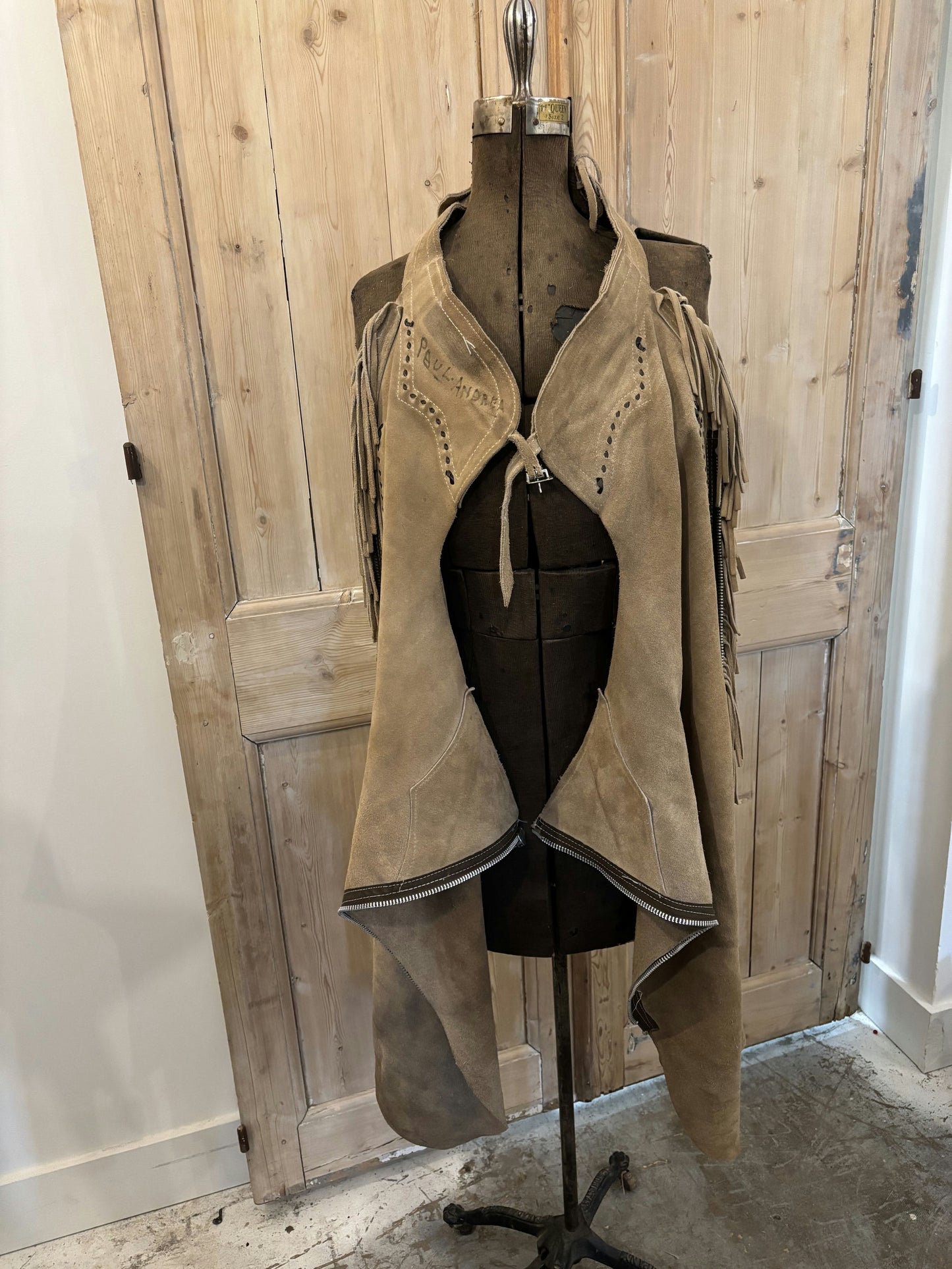 Suede Chaps Brown