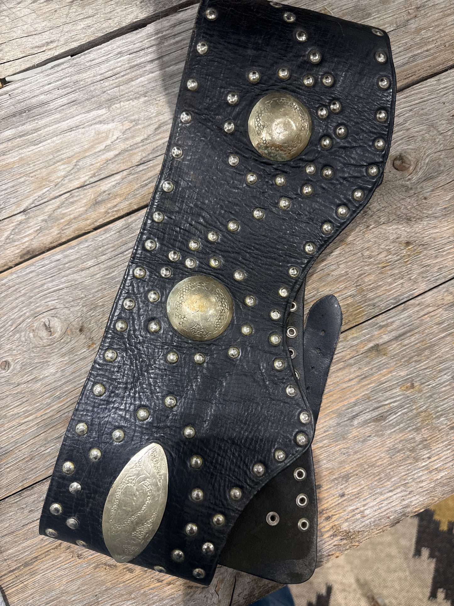 Vintage Mexican Bronc Belt