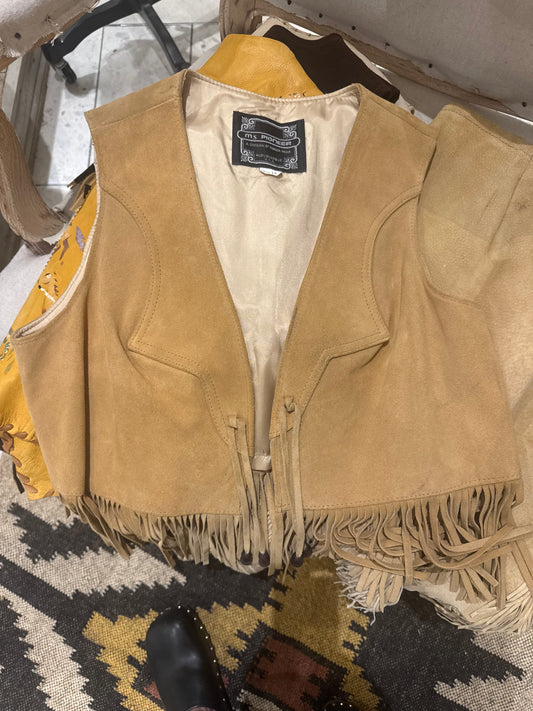 Fringe Suede Vest