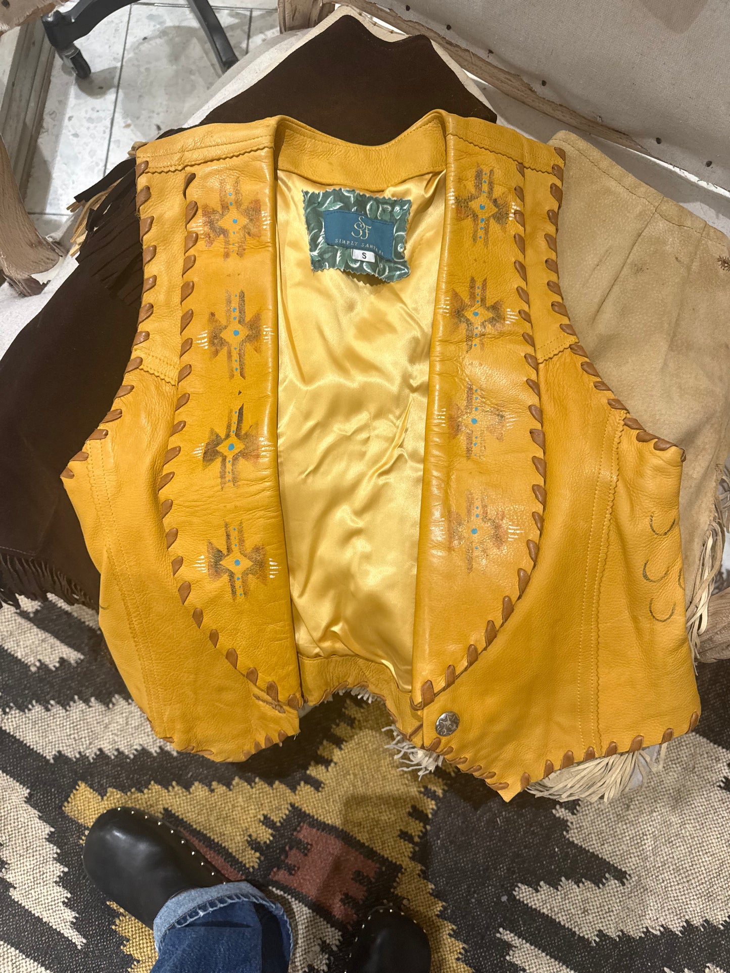 Leather Vest