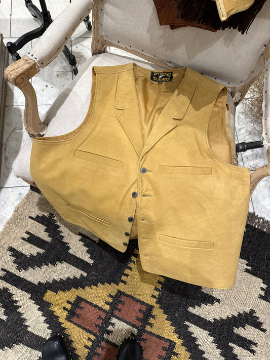 Men's Buckskin Vest - XL
