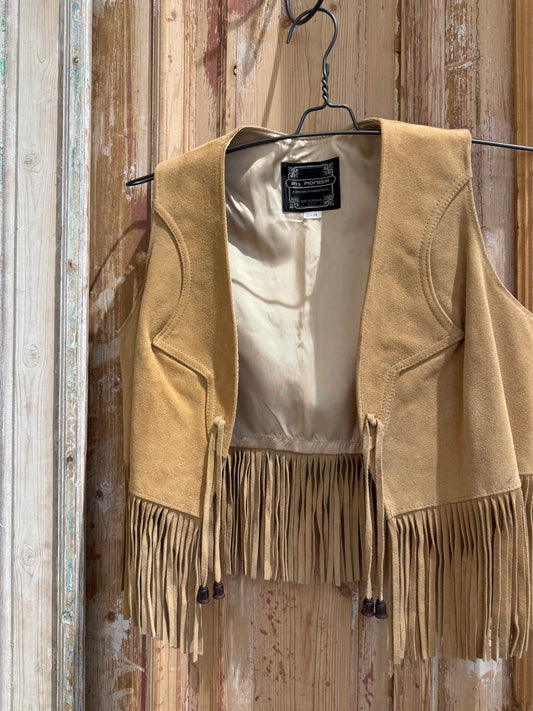 Ms. Pioneer Suede Vest