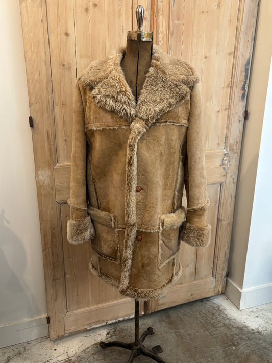 Shearling Coat (Size 44T)
