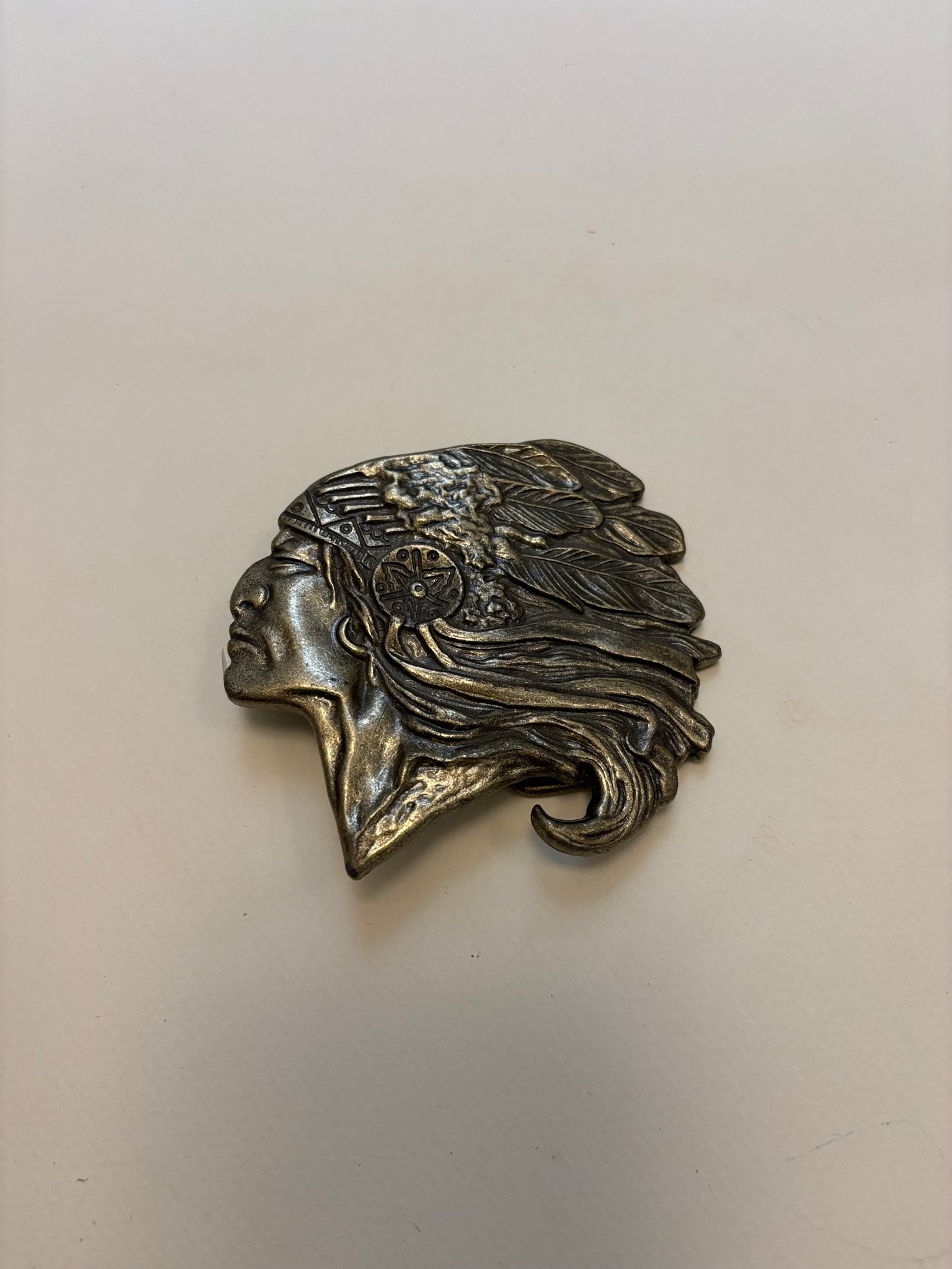 Indian Head Belt Buckle