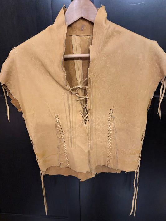 Vintage Deerskin Sleeveless Top