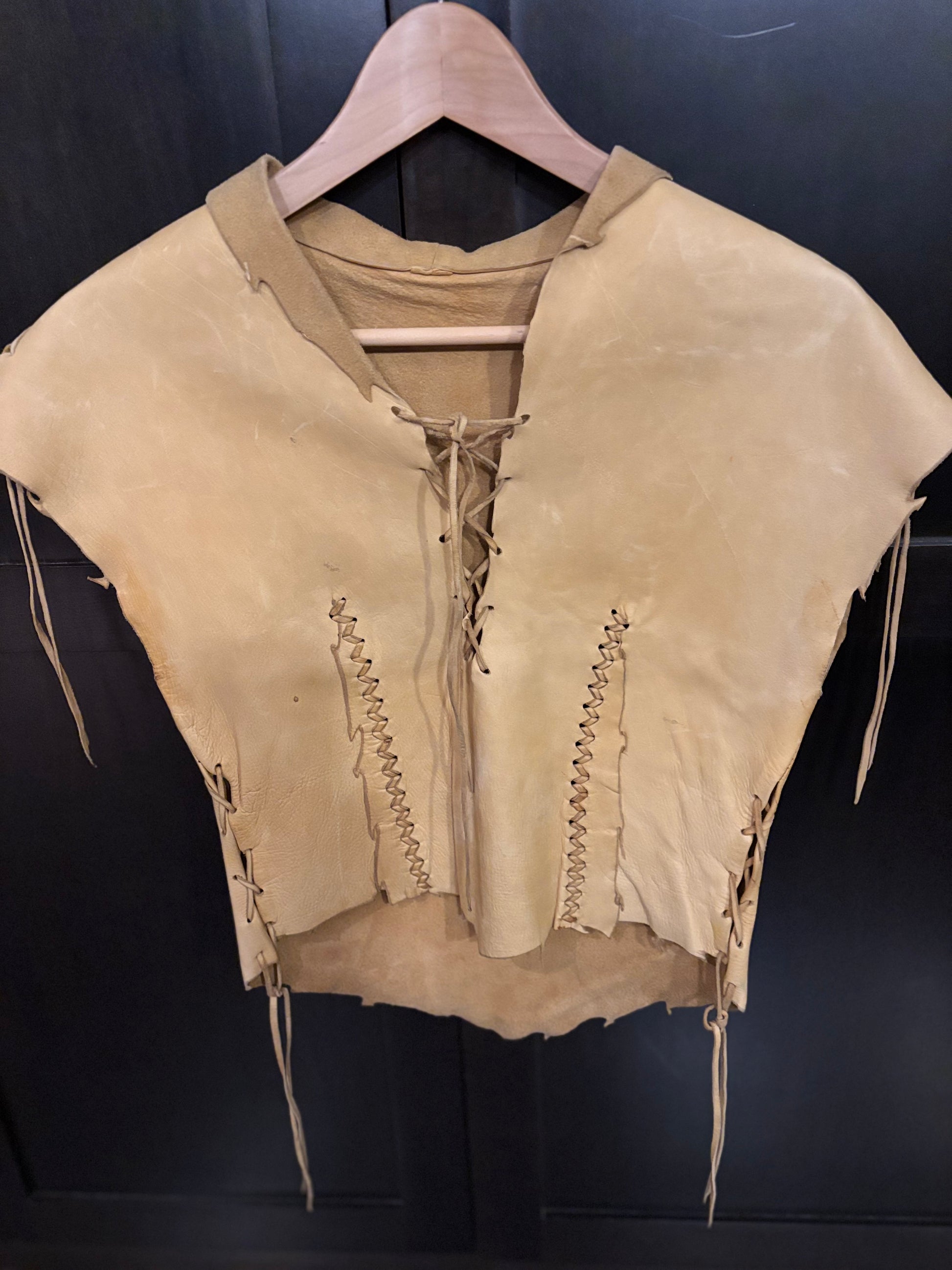 Vintage Deerskin Sleeveless Top
