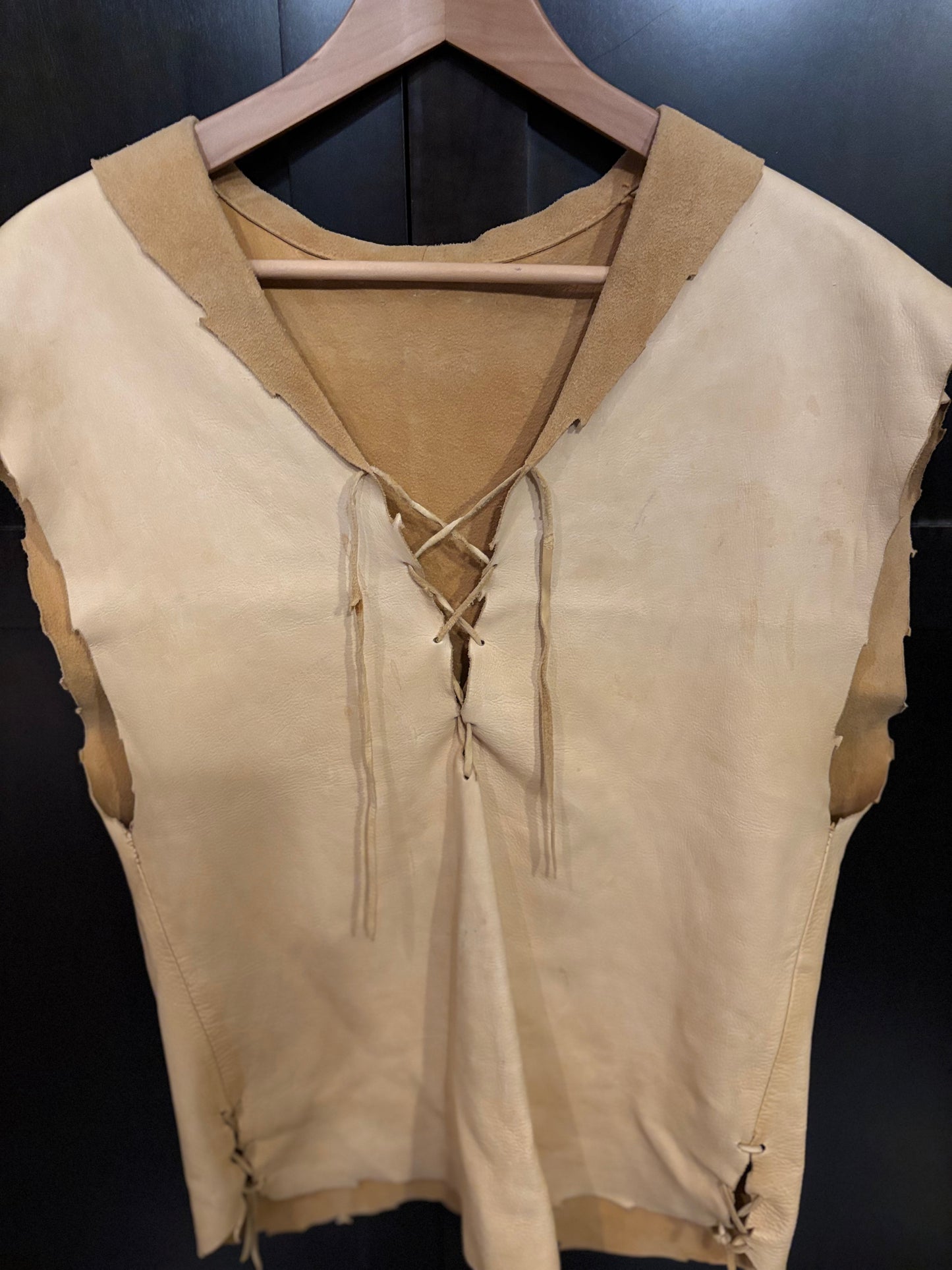 Vintage Deerskin Sleeveless Top