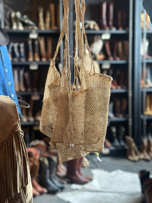 BEACHY STRAW BAG