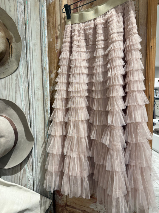 Tulle Pink Skirt